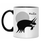 Кружка двухцветная