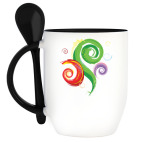 Кружка с ложкой