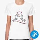 Женская спортивная футболка