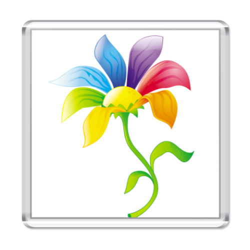 Магнит Цветик-семицветик