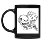 Кружка цветная UV-DTF