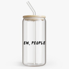 Банка с бамбуковой крышкой