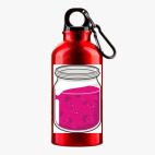 Металлическая бутылка 400 мл UV-DTF