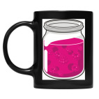 Кружка цветная UV-DTF