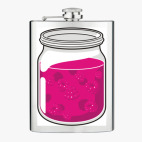 Фляжка стальная