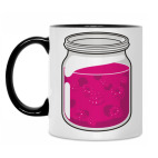 Кружка двухцветная