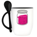 Кружка с ложкой