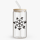 Банка с бамбуковой крышкой