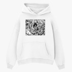 Толстовка худи оверсайз