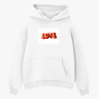 Толстовка худи оверсайз