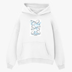 Толстовка худи оверсайз