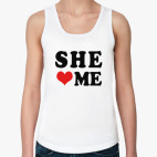 Женская майка