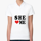 Женская рубашка поло