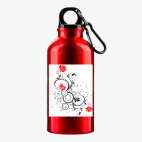 Металлическая бутылка 400 мл UV-DTF