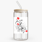 Банка с бамбуковой крышкой