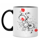 Кружка двухцветная