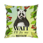 Подождите, я поправлю усы