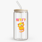 Банка с бамбуковой крышкой