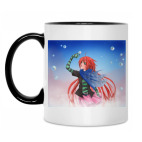 Кружка двухцветная