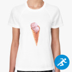 Женская спортивная футболка