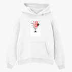 Толстовка худи оверсайз