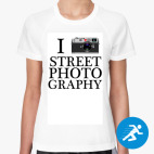 Женская спортивная футболка