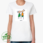 Женская футболка органик