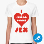 Женская спортивная футболка