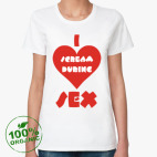 Женская футболка органик