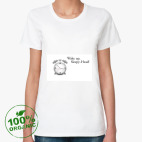 Женская футболка органик