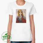 Женская футболка органик