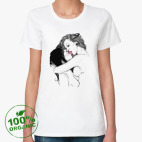 Женская футболка органик