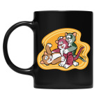 Кружка цветная UV-DTF