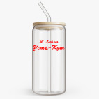 Банка с бамбуковой крышкой