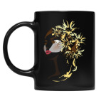 Кружка цветная UV-DTF