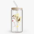 Банка с бамбуковой крышкой