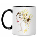 Кружка двухцветная