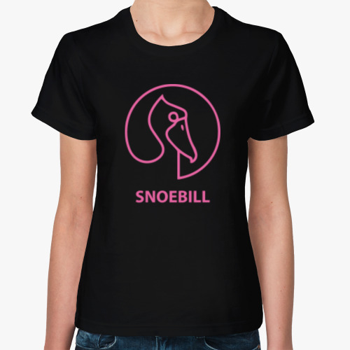 Женская футболка Snoebill