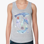 Акварельный подводный мир