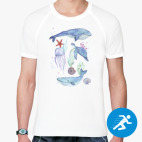 Мужская спортивная футболка