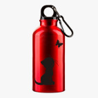 Металлическая бутылка 400 мл UV-DTF