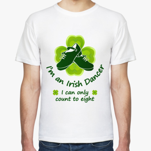 Футболка с принтом Irish count to 8