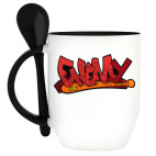 Кружка с ложкой