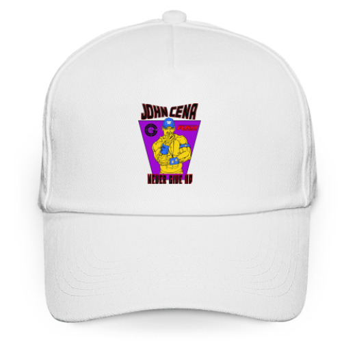 Кепка бейсболка с принтом WWE John cena Never give up