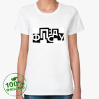 Женская футболка органик