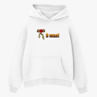 Толстовка худи оверсайз