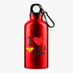 Металлическая бутылка 400 мл UV-DTF