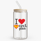 Банка с бамбуковой крышкой