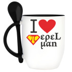 Кружка с ложкой