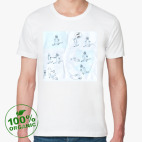 Мужская футболка органик